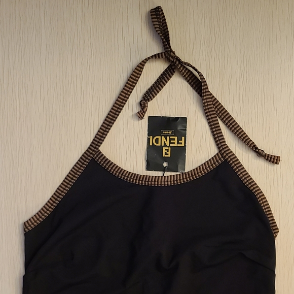 Fendi | Tops | Fendi Vintage Backless 